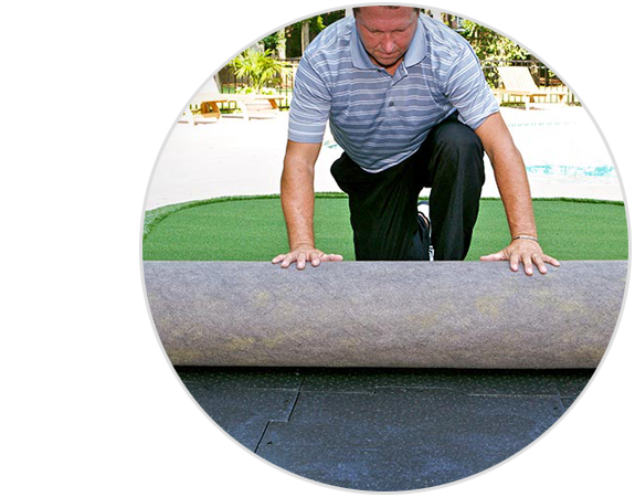 Custom Putting Greens and Practice Golf Mats: SYNLawn Golf