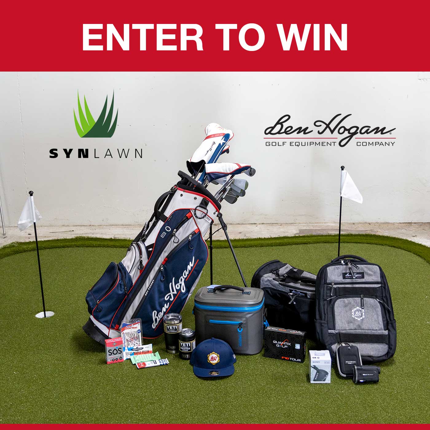 image of SYNLawn Ben Hogan Play Like An Icon Contest Prizes