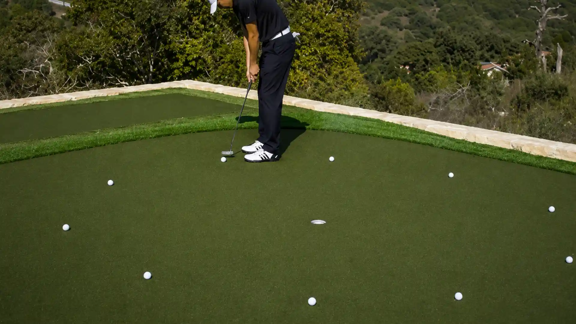 image of six foot circle putt drill