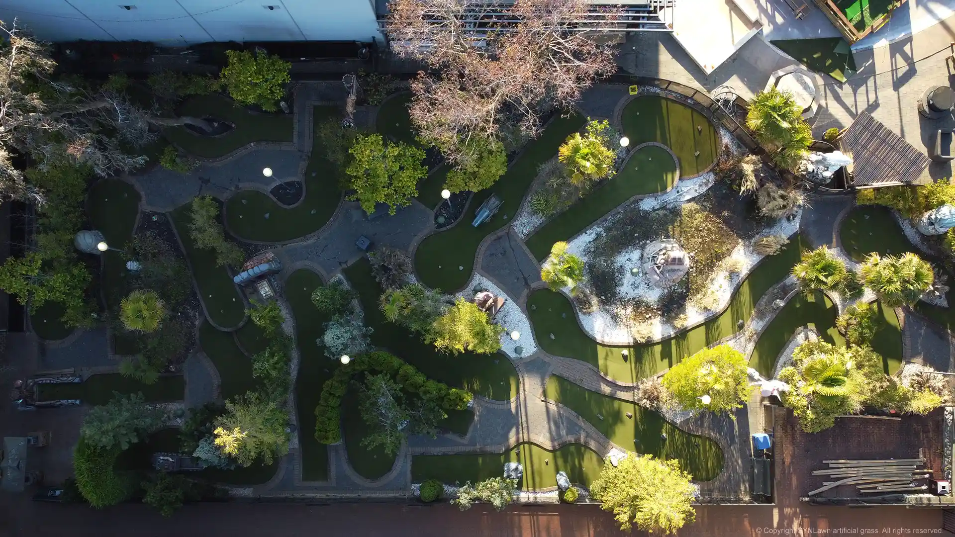 How Langford Gave City Centre Park Mini Golf a Fresh New Surface